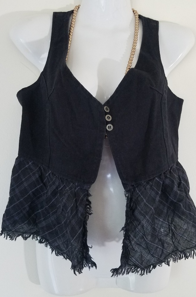 Sold!  Black Vest Millau size XS